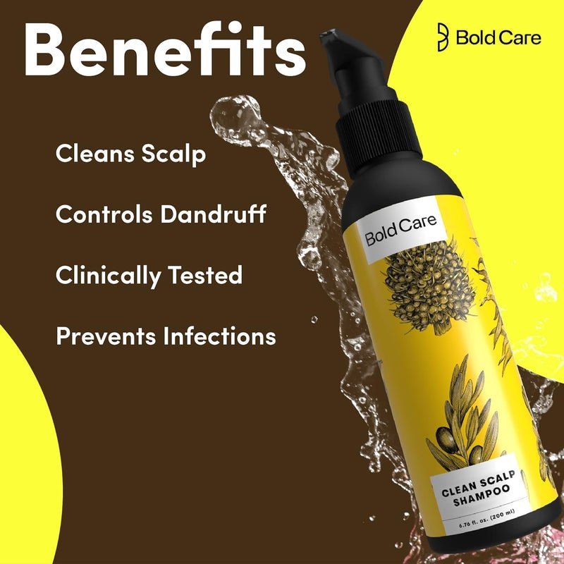 Bold Care Clean Scalp Shampoo for Men - Image 1